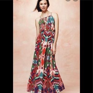 Anthropologie Maeve maxi dress sz 12
